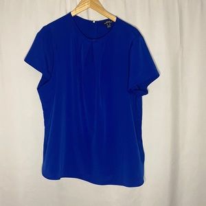Royal Blue Blouse